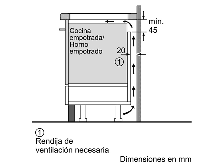 Placa de inducción - Balay 3EB939LQ, 1 zonas, 288 mm, Negro