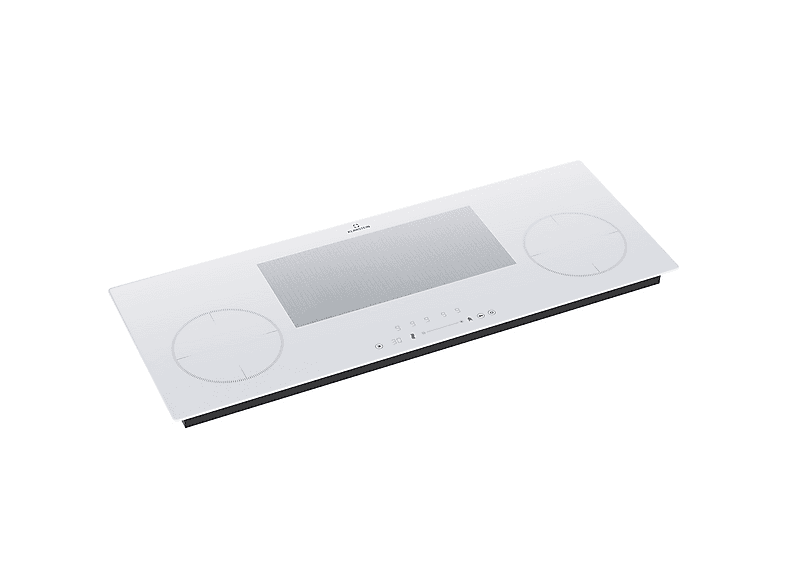 Placa de inducción - Klarstein Delicatessa 90 Slim Hybrid, 4 zonas, 90 cm, Blanco
