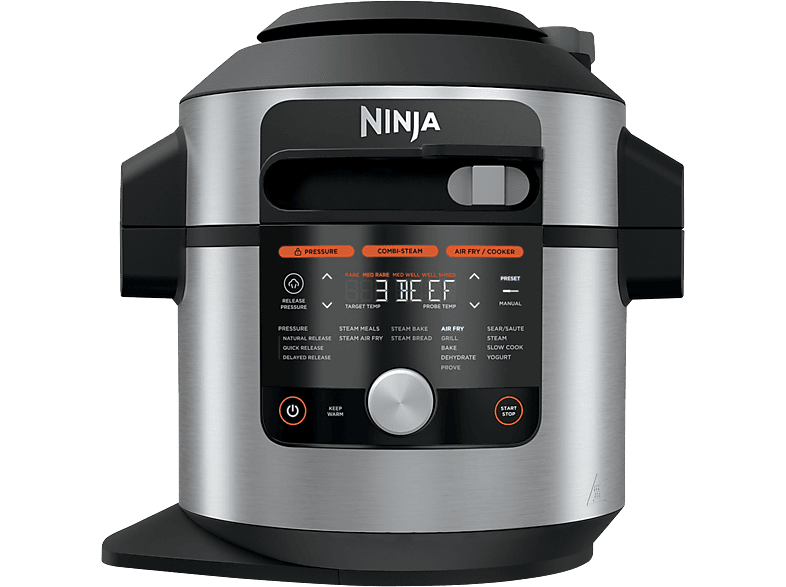 Olla Multifunción - Ninja OL750EU, 1760 W, 7,5 l, Inox