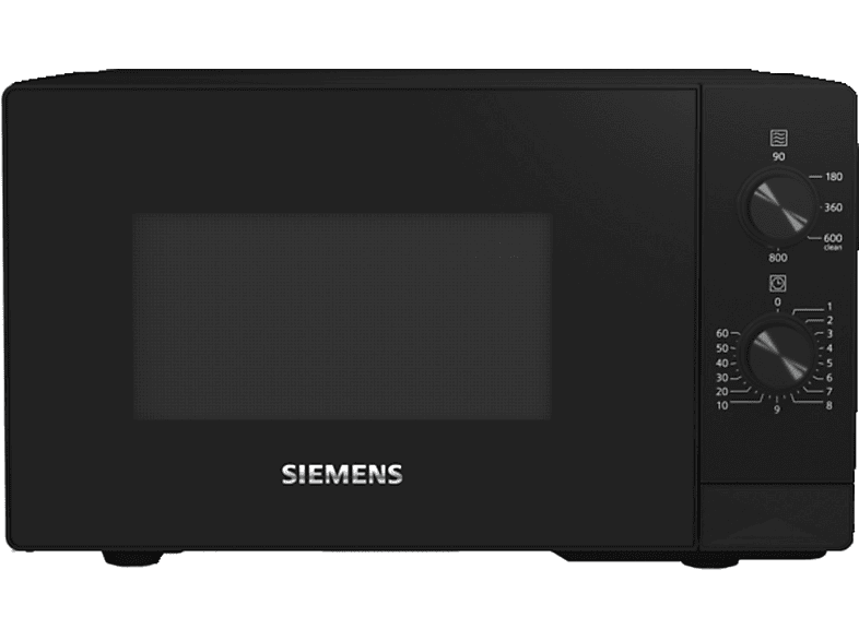 Microondas libre instalación - Siemens FF020LMB2, 800 W, 5 potencia, Negro