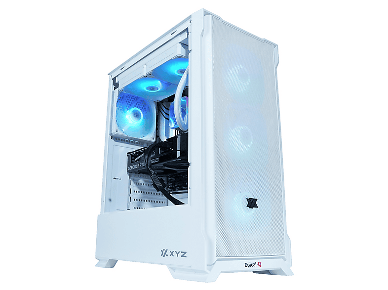 PC Gaming - Epical-Q Hrym, AMD Ryzen 7 5700X, 32 GB RAM, 1 TB SSD, GeForce RTX™ 5070, Windows 11 Home, Blanco