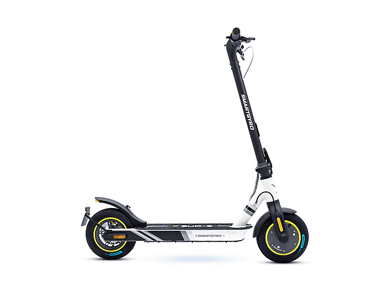 Patinete eléctrico - Smartgyro Z-ONE 2 GRAY 2, Pot. máx. 400 W, Carga máx. 100 kg, 30 km autonomía, 8000 mAh, Gris