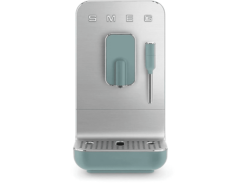 Máquina espresso - Smeg BCC12EGMEU, 19 bar, 1350 W, Verde, Acero inoxidable