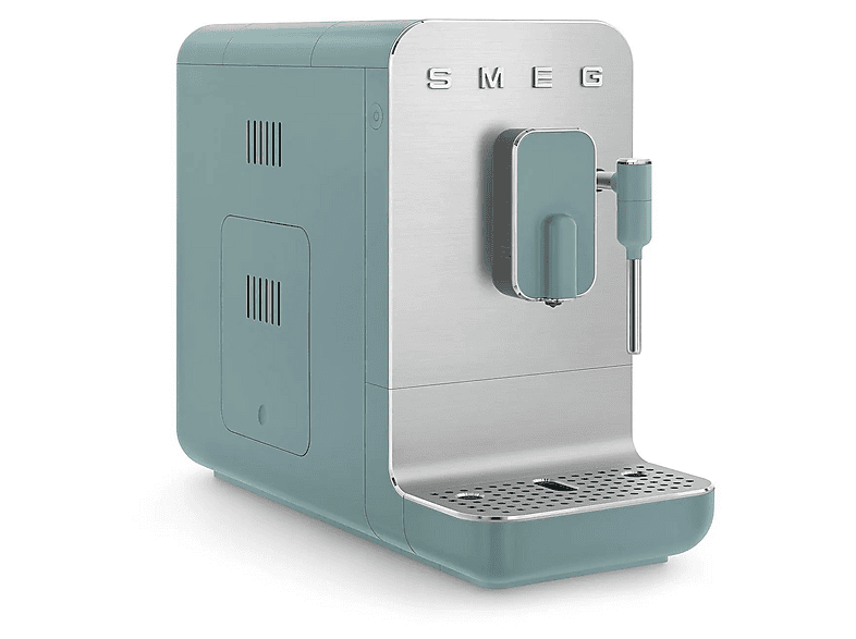Máquina espresso - Smeg BCC12EGMEU, 19 bar, 1350 W, Verde, Acero inoxidable