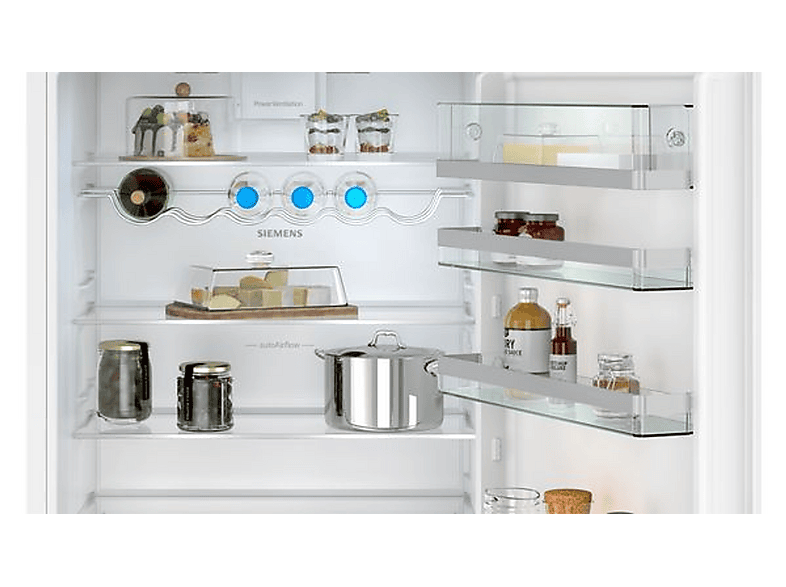 Frigorífico combi integrable - Siemens KB96NADD0, No Frost, Altura 1935 mm, Capacidad 382 l, Inox panelable