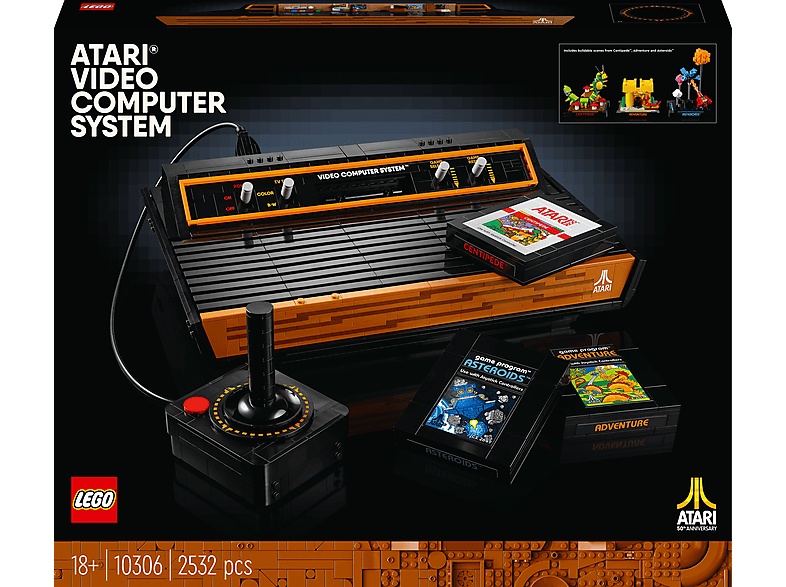 Juego de construcción - LEGO ICONS Atari 2600, edad recomendada: 18 año(s), 2532 piezas