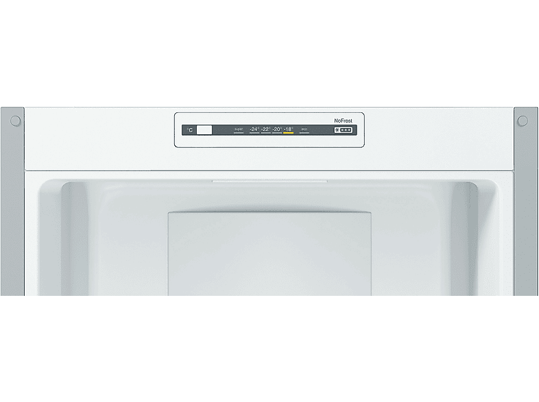 FRIGORIFICO COMBI - Bosch KGN36NLEA, No Frost, Altura 186 cm, Capacidad 305 l, Inox