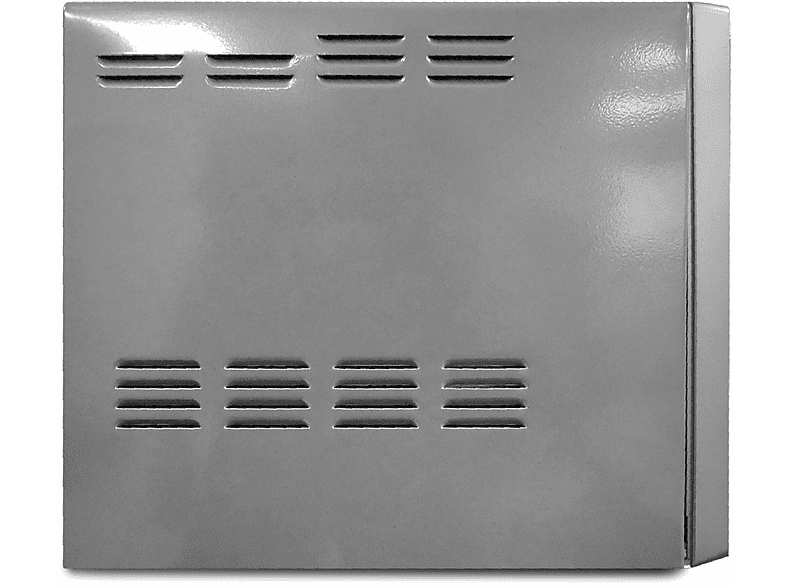 Microondas - Samsung MS23B3515AS, 800 W, 23 l, Negro, Gris