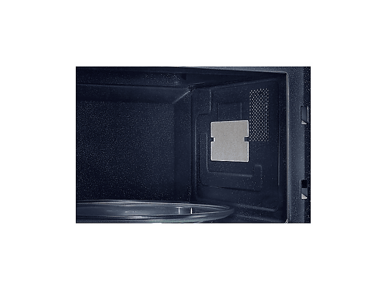 Microondas - Samsung MS23B3515AS, 800 W, 23 l, Negro, Gris