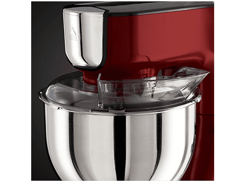 Robot amasador - Russell Hobbs 23480-56, 1000 W, 5 l, Rojo