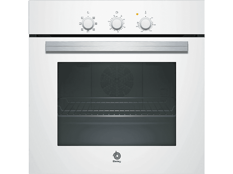 Horno - Balay 3HB2010B0, Multifunción, 60 cm, 66 L, Acero