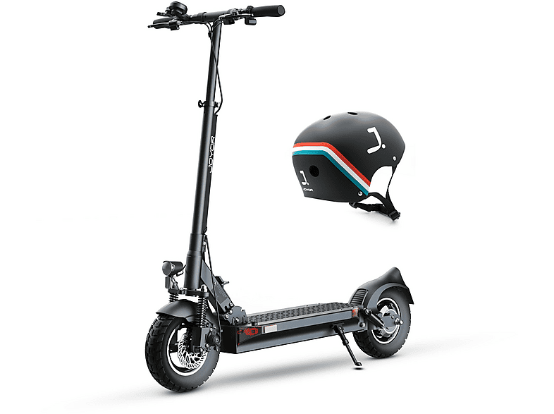 Patinete eléctrico - Joyor Y10 con homologación DGT + Casco, Carga máx. 120 kg, 26 mAh, Negro