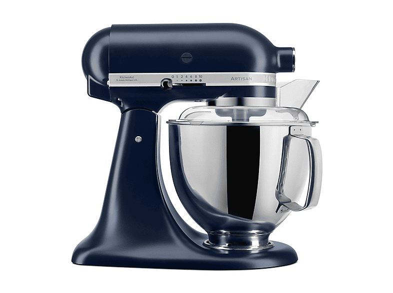 Robot de cocina - KitchenAid 5KSM175PSEER, 300 W, 4,8 l, Rojo