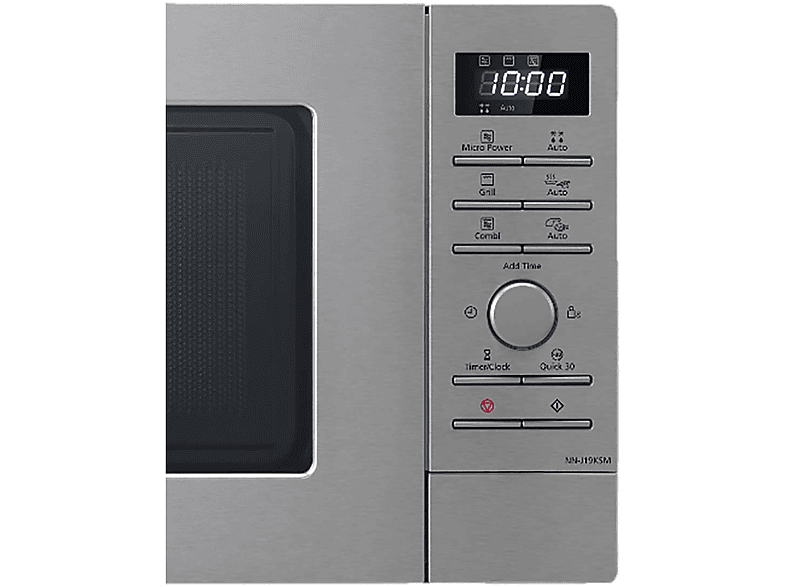 Microondas libre instalación - Panasonic NN-J19KSMEPG, 800 W, 5 potencia, 20 l, Inox