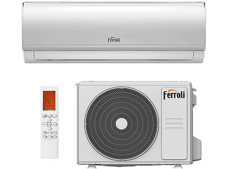 Split 1x1 - Ferroli GIADA S 18 WIFI, Función Inverter, Blanco