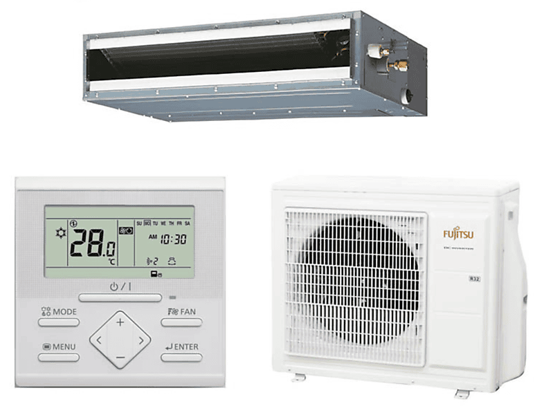 Aire Acondicionado por conductos - Fujitsu ACY 50 KA, BLANCO