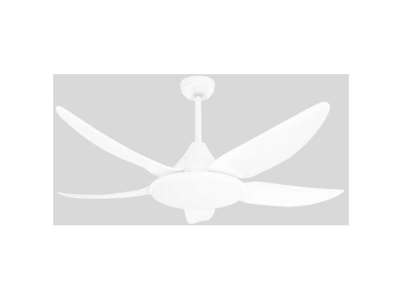 Ventilador de techo - Orbegozo CPW 01120, 5 velocidades, Blanco