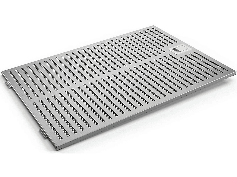 Campana decorativa - Bosch DWB97IM50, Decorativa, 710 m³/h, 3 potencias + intensiva, 90 cm, Inox