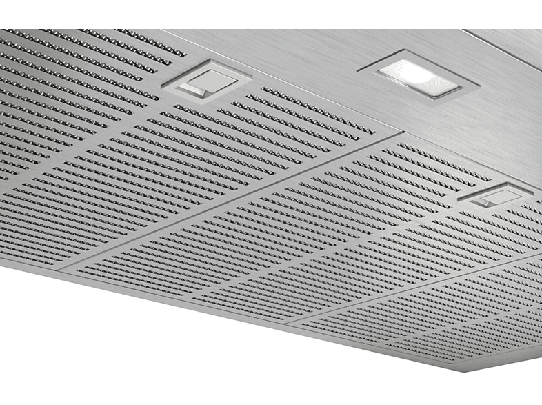 Campana decorativa - Bosch DWB97IM50, Decorativa, 710 m³/h, 3 potencias + intensiva, 90 cm, Inox