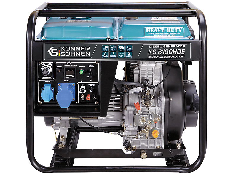 Generador de energía - Könner & Söhnen KS 6100HDE