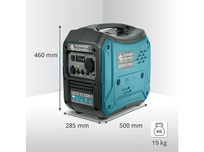Generador de energía - Könner & Söhnen KS 2000i S