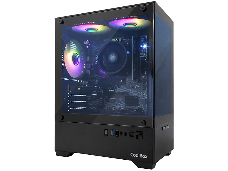 PC Gaming - Deepgaming Nexus, AMD Ryzen 5-5500GT, 32 GB RAM, 1 TB SSD, Radeon™ RX Vega 7, Windows 11 Pro, Negro