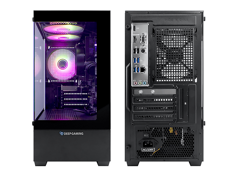 PC Gaming - Deepgaming Nexus, AMD Ryzen 5-5500GT, 32 GB RAM, 1 TB SSD, Radeon™ RX Vega 7, Windows 11 Pro, Negro