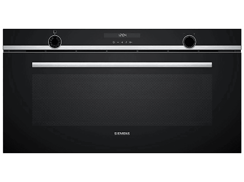 Horno - Siemens VB558C0S0, Multifunción, 85 L, Integrado, 90 cm, Precalentamiento rápido, Display LCD