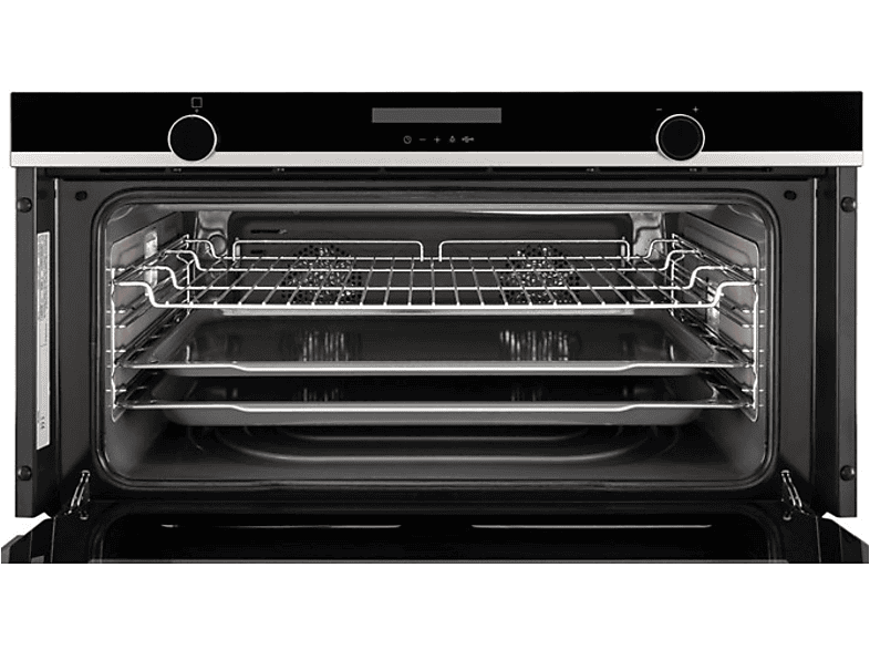 Horno - Siemens VB558C0S0, Multifunción, 85 L, Integrado, 90 cm, Precalentamiento rápido, Display LCD