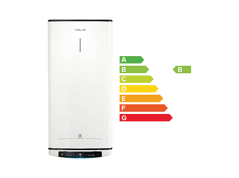 Termo Eléctrico - Ariston VELIS PRO WIFI 50 ES EU + INSTAFIX, 50 l, Blanco