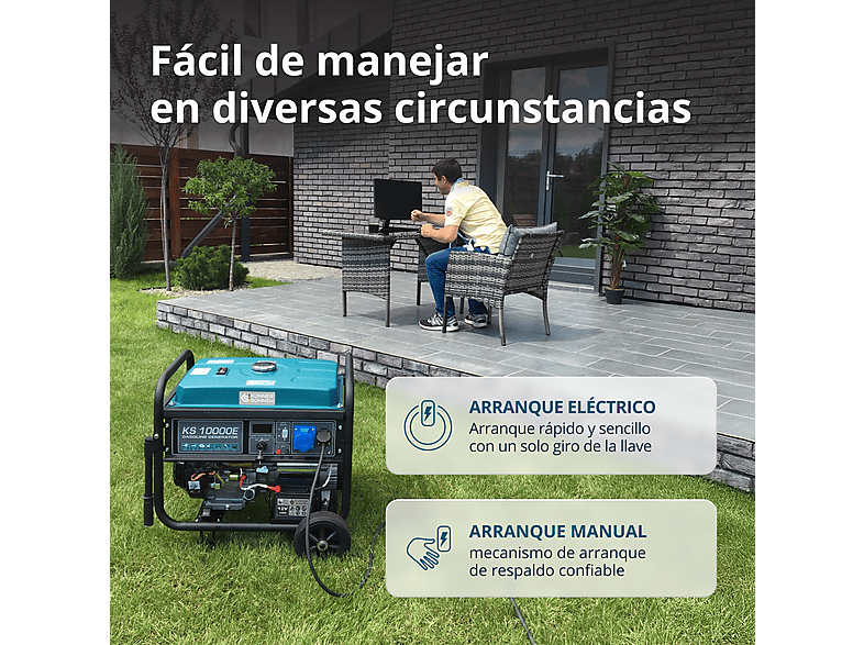 Generador de energía - Könner & Söhnen KS 10000E