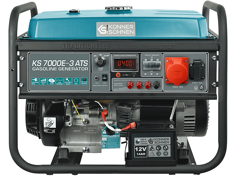Generador de energía - Könner & Söhnen KS 7000E-3 ATS