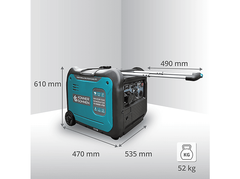 Generador de energía - Könner & Söhnen KS 5500iES ATSR