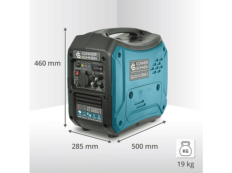 Generador de energía - Könner & Söhnen KS 2000iG S