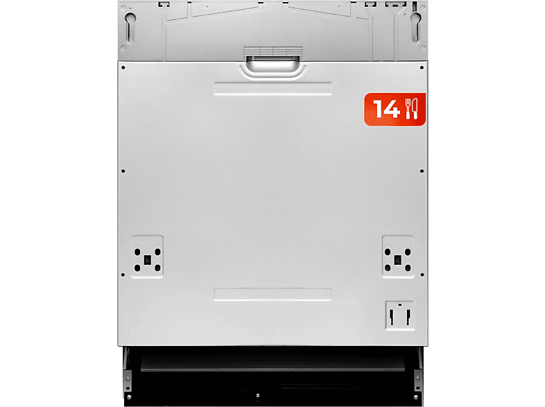 Lavavajillas integrable 60 cm - Evvo DI.2, 8 programas, 60,0 cm, Plateado