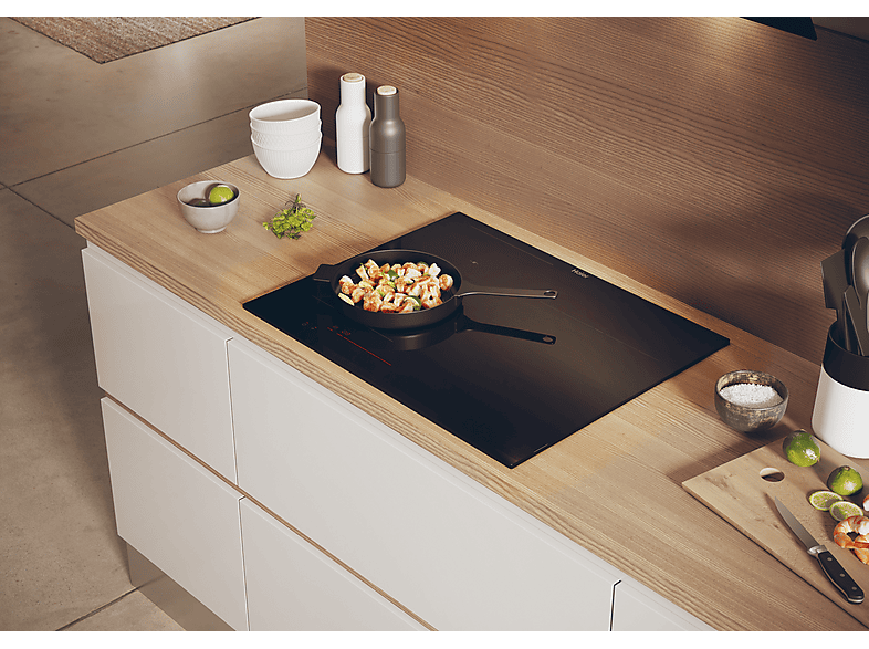 Placa inducción - Haier HAIFB53IRCS, 4 zonas, 650 mm, Negro