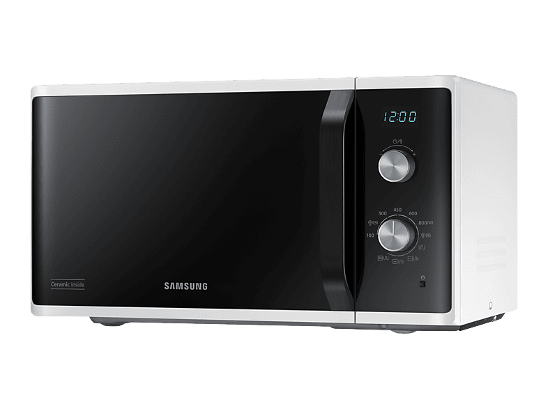 Microondas libre instalación - Samsung MG23K3614AW/EG, 800 W, 23 l, Blanco