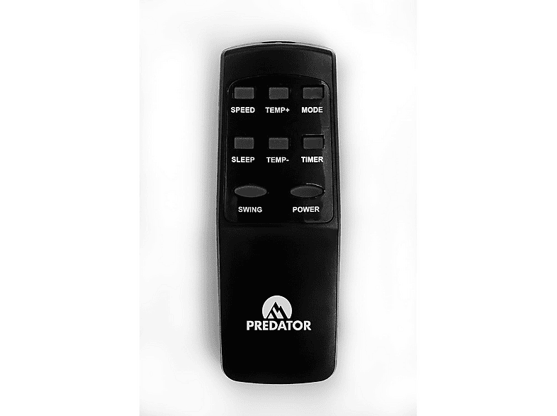 Aire acondicionado portátil - Glaziar S40, 12000 fg/h, 38 m², Negro