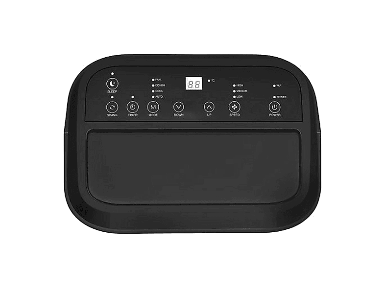 Aire acondicionado portátil - Glaziar S30 Wi-Fi, 10000 fg/h, 34 m², Negro