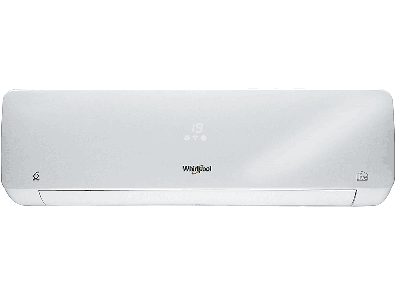 Split 1x1 - Whirlpool SPIW312A2WF, 12000 fg/h, Función Inverter, Blanco