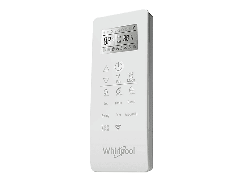 Split 1x1 - Whirlpool SPIW312A2WF, 12000 fg/h, Función Inverter, Blanco