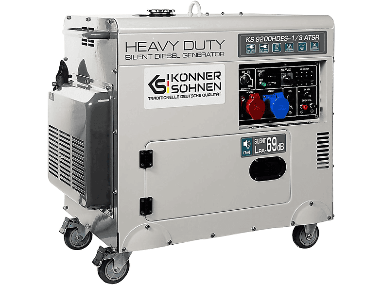 Generador de energía - Könner & Söhnen KS 9200HDES-1/3 ATSR