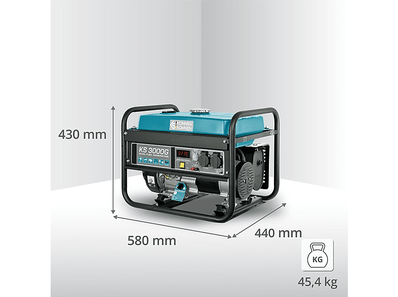 Generador de energía - Könner & Söhnen KS 3000G