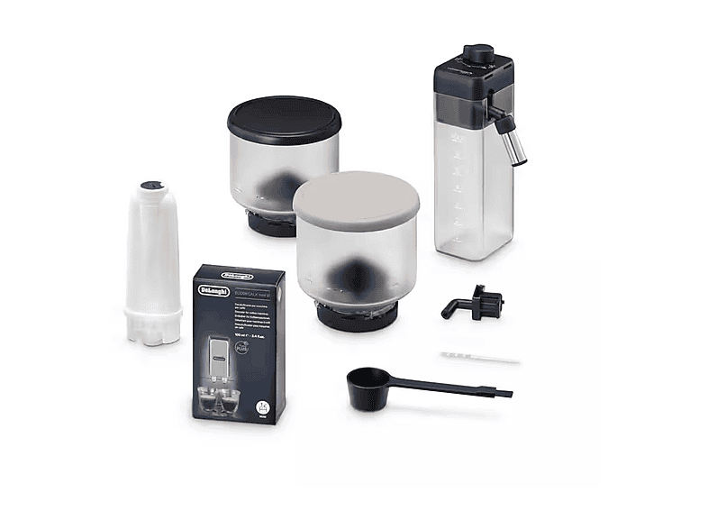 Cafetera superautomática - Delonghi EXAM440.55.BG MILK- RIVELIA BEIGE, 19 bar, 1450 W, 0,7 l, 2 tazas