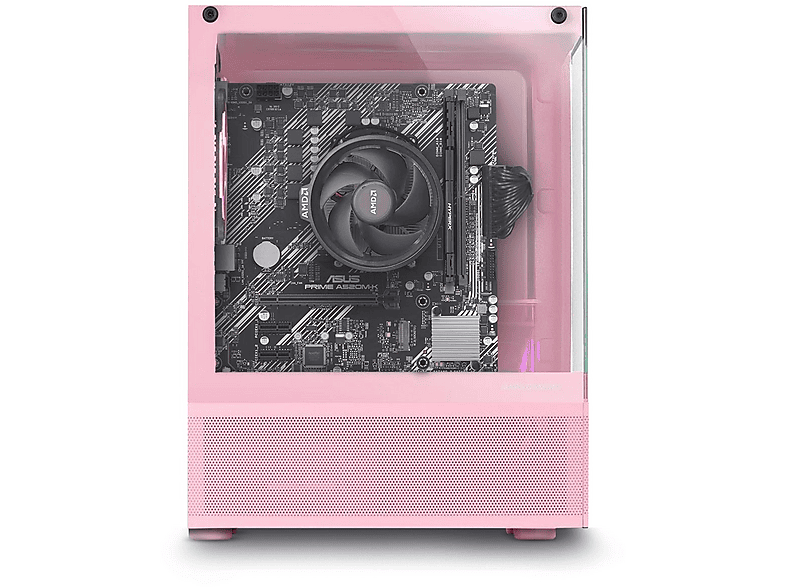 Pc Gaming - PC Racing RYZEN 5 ORDENADOR SOBREMESA, AMD Ryzen™ 5 8500G, 16 GB RAM, 1 TB SSD, Radeon™ 740M, Windows 11 Pro, Rosa