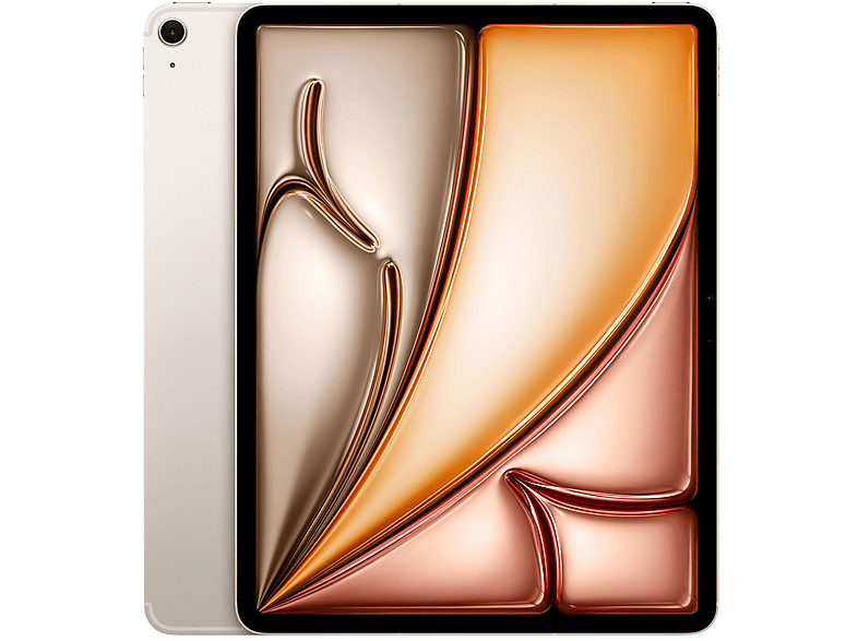 Tablet - Apple iPad Air, 128 GB, Beige, 13 " Retina, 8 GB RAM, Apple M, M2, Tablet iPadOS