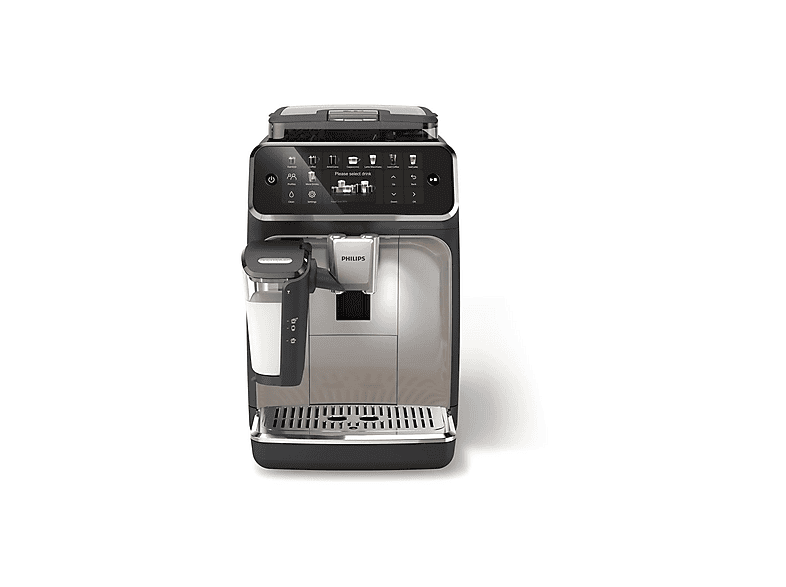 Máquina espresso - Philips 5500 series EP5547/90, 15 bar, 1500 W, 0,26 l, 2 tazas, Gris