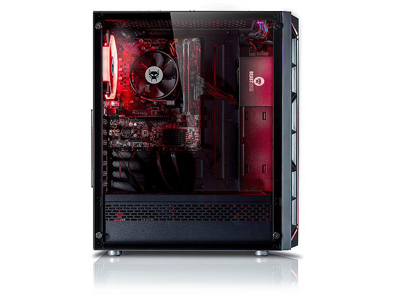 Pack PC gaming - Beastcom Q3 Essential Gaming, AMD Ryzen™ 3 3200G, 16 GB RAM, 1 TB SSD, Radeon™ RX Vega 8, Windows 11 Home, Monitor 24 " Full-HD