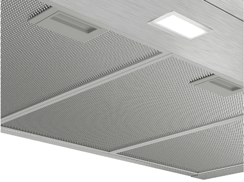 Campana - Bosch DWB96BC50, Decorativa, 590 m3/h, 3 velocidades, 90 cm, Inox