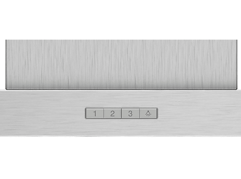 Campana - Bosch DWB96BC50, Decorativa, 590 m3/h, 3 velocidades, 90 cm, Inox